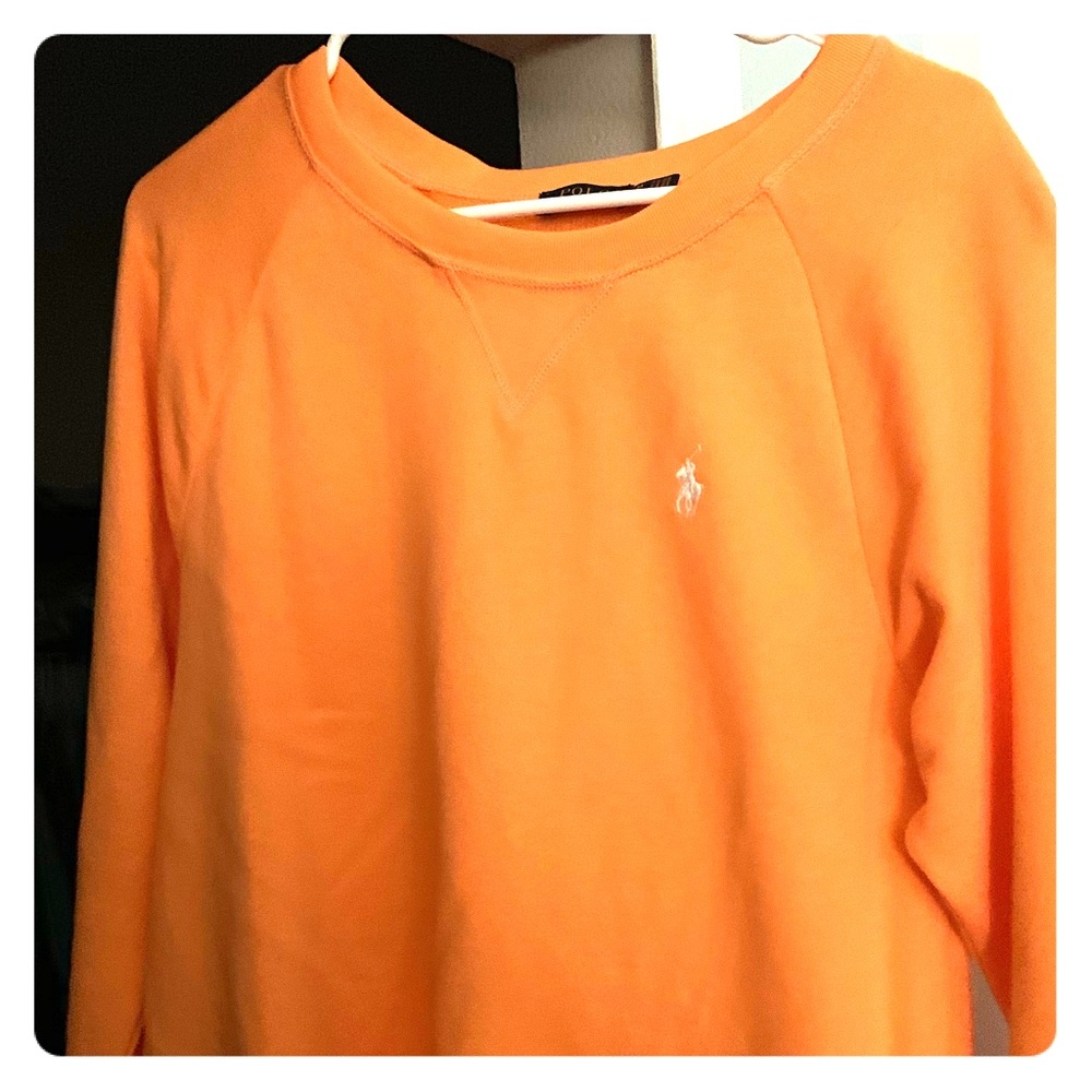 Bright orange Polo sweatshirt